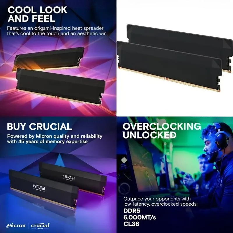 Ddr5 6000Mhz - untuk AMD EXPO DDR5 32GB Kit