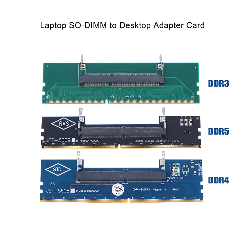 Ddr5 Sodimm - Adaptor Kartu Konverter SO-DIMM untuk Laptop