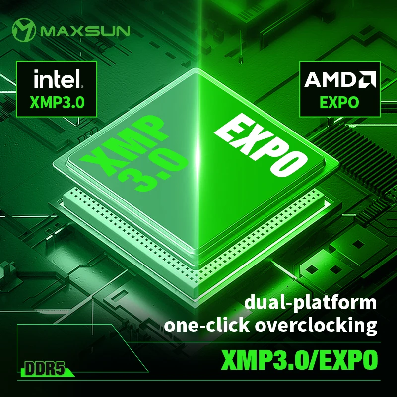 MAXSUN Heatsink Memoria RAM DD - Ddr5 6000Mhz ulasan dan harga