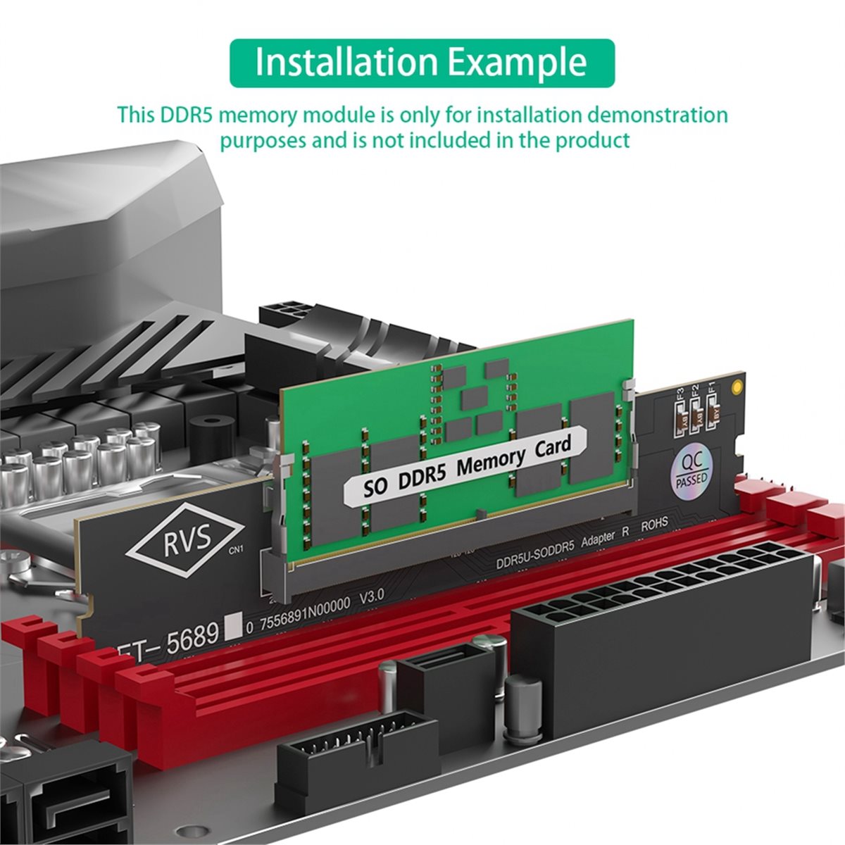 DT1461~Kartu Adaptor Memori La - Ddr5 Sodimm ulasan dan harga
