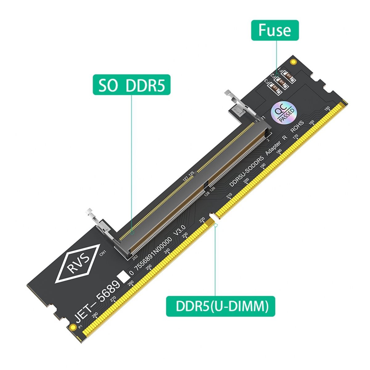 DT1461~Kartu Adaptor Memori La - Ddr5 Sodimm ulasan dan harga