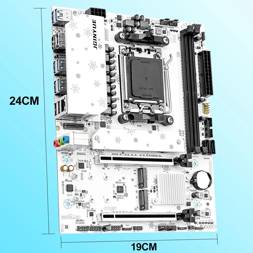Set Motherboard JGINYUE B850M  - Ddr5 6000Mhz ulasan dan harga